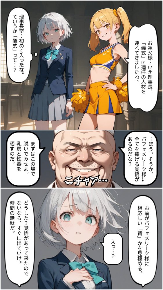 少女と悪魔の淫宗学園（Immoreligion） エロ同人誌画像 055