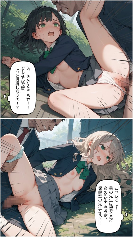 少女と悪魔の淫宗学園（Immoreligion） エロ同人誌画像 070
