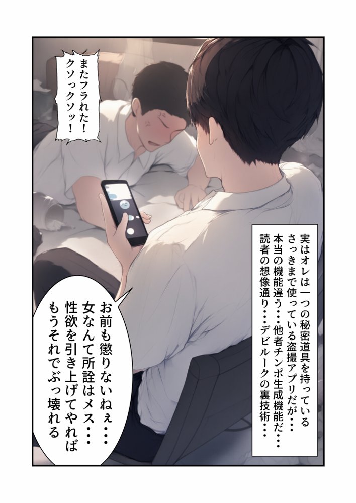とらぶる女子を調教ふたなり化アプリで雄ちんこ性欲に敗北〜射精でイキ狂う〜【本編87ページ＋おまけCG94枚】 エロ同人誌画像 006