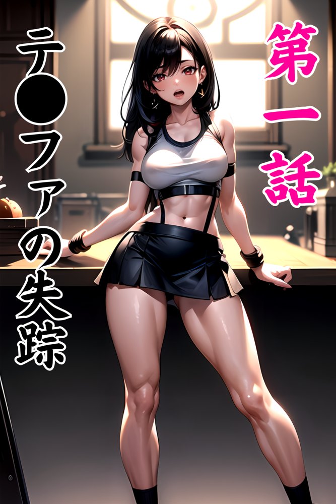 テ●ファ＆エ●リス W墜ち「快楽の館編」 エロ同人誌画像 004