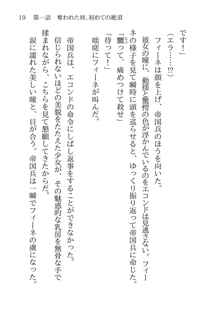 捕らわれの聖女〜無垢なヒロインは敵司令官に抱き潰され快楽の日々に堕ちる〜 エロ同人誌画像 005