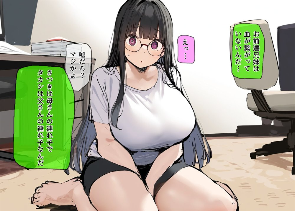 妹と血が繋がっていないことが分かったので、欲望のまま種付け中出しセックスをしまくった エロ同人誌画像 008
