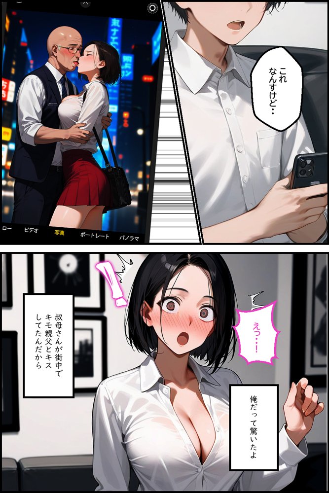 叔母を浮気相手と別れさせてから俺の牝にしたけどなんか質問ある？ エロ同人誌画像 003