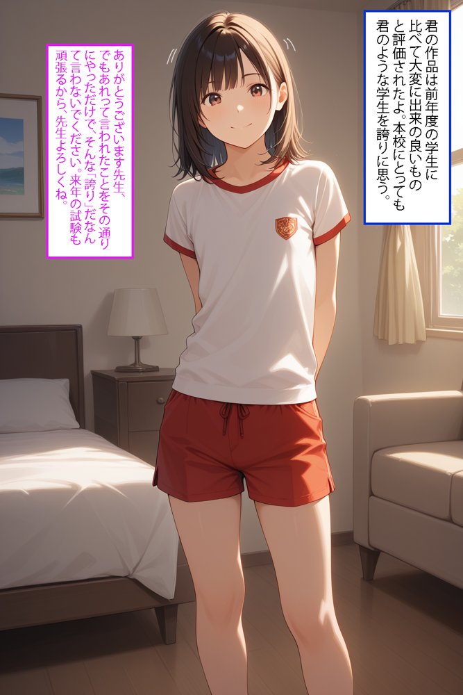 優等生は隠れビッチ エロ同人誌画像 001
