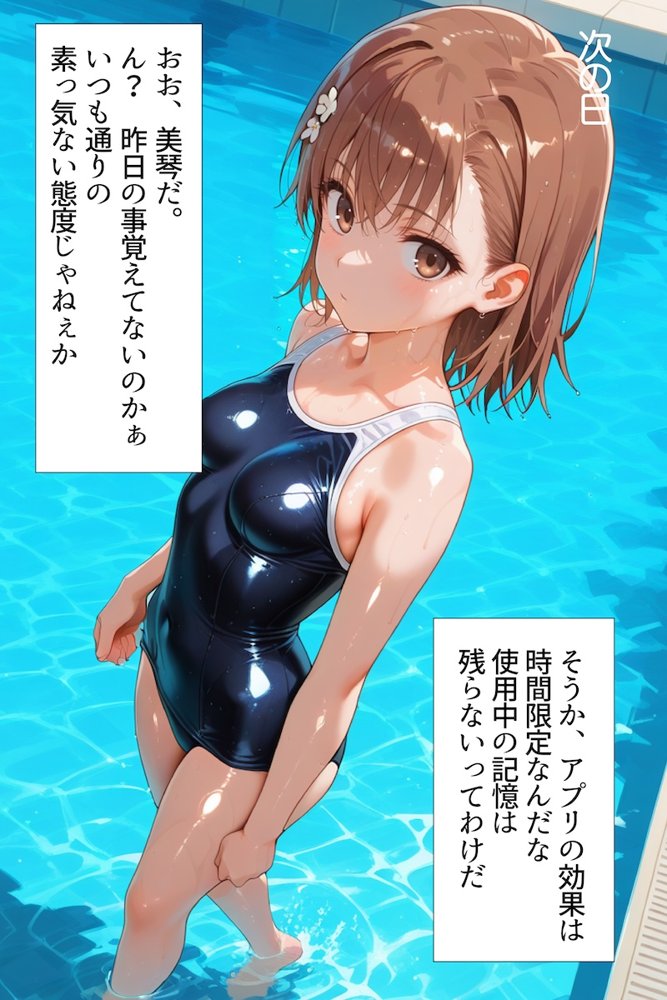 催〇アプリ開発されたカラダ抗えない快楽ボテ腹追加ver-御坂編- エロ同人誌画像 008