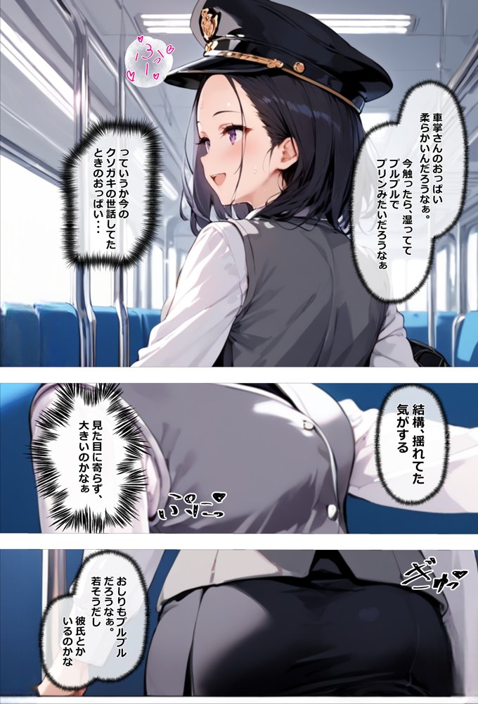 ヤリマンビッチを誰もいない車両に監禁して、死ぬほどハメ撮りした話〜中出し列車で働くビッチ〜 エロ同人誌画像 011