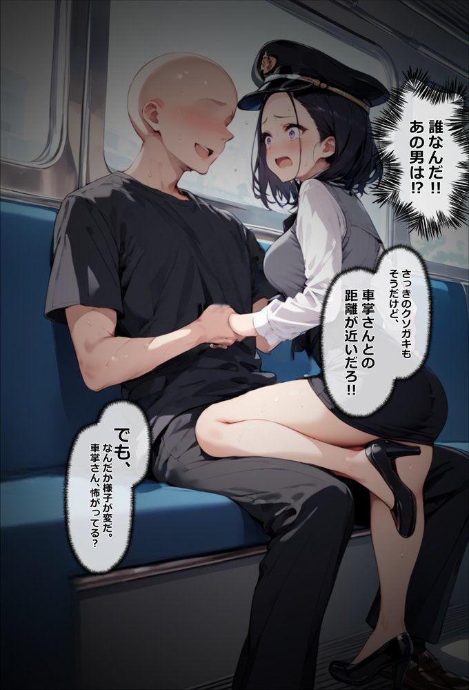 ヤリマンビッチを誰もいない車両に監禁して、死ぬほどハメ撮りした話〜中出し列車で働くビッチ〜 エロ同人誌画像 015