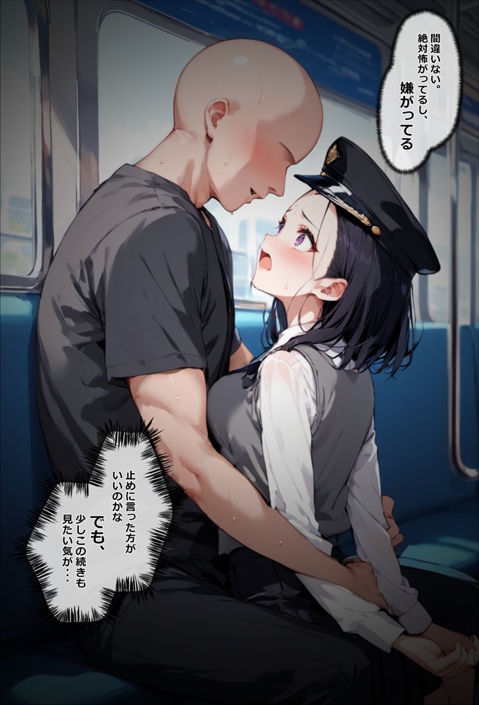 ヤリマンビッチを誰もいない車両に監禁して、死ぬほどハメ撮りした話〜中出し列車で働くビッチ〜 エロ同人誌画像 016