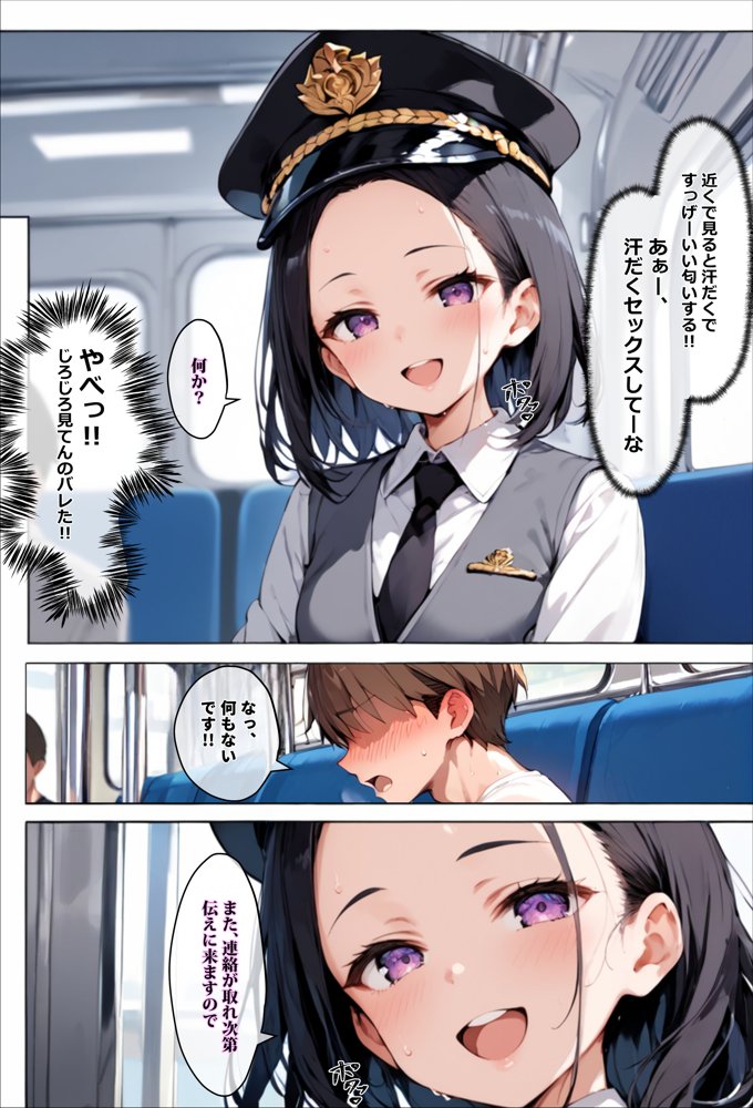 ヤリマンビッチを誰もいない車両に監禁して、死ぬほどハメ撮りした話〜中出し列車で働くビッチ〜 エロ同人誌画像 009