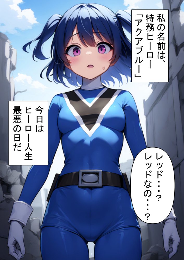 昼はヒーロー、夜はマラマラ怪人2【怪人服なんて着ちゃダメなのに！】 エロ同人誌画像 001