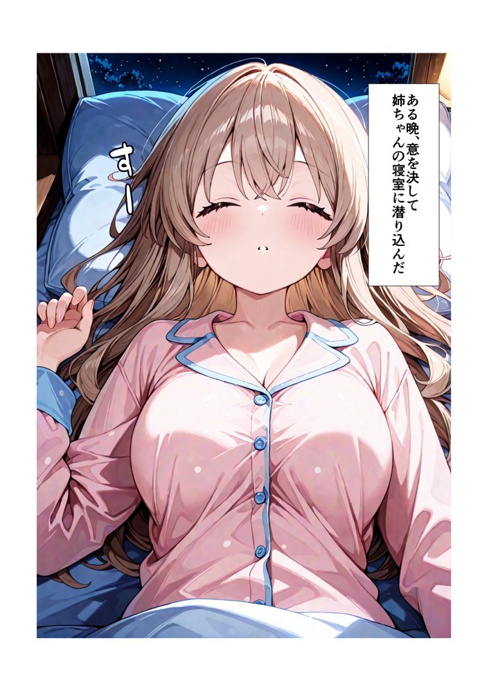 実の姉に夜●いをかけてお情けSEXさせてもらった結果 エロ同人誌画像 003