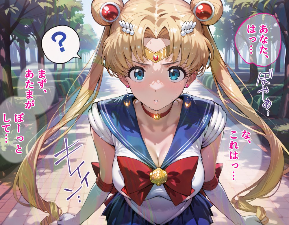 セーラームーンとセーラーマーズを着せ替え縛って無責任膣内出しする話 エロ同人誌画像 002