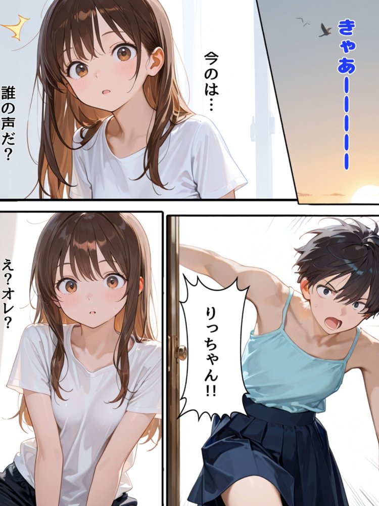 兄妹TSスワッピング エロ同人誌画像 005