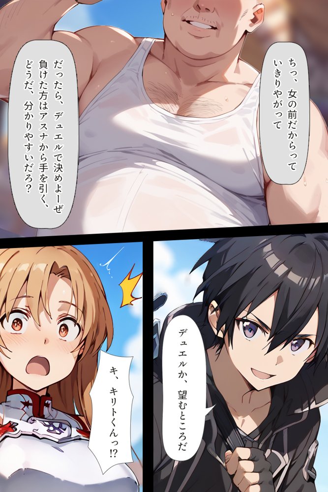 種付けおじさんがチート級スキルで寝取り堕とす 結〇明日奈編 エロ同人誌画像 007