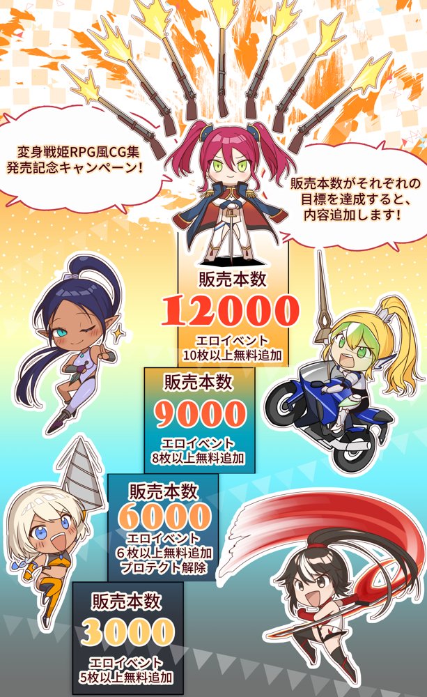 【基本CG100＋】変身戦姫・バッドステータスの侵食 エロ同人誌画像 007