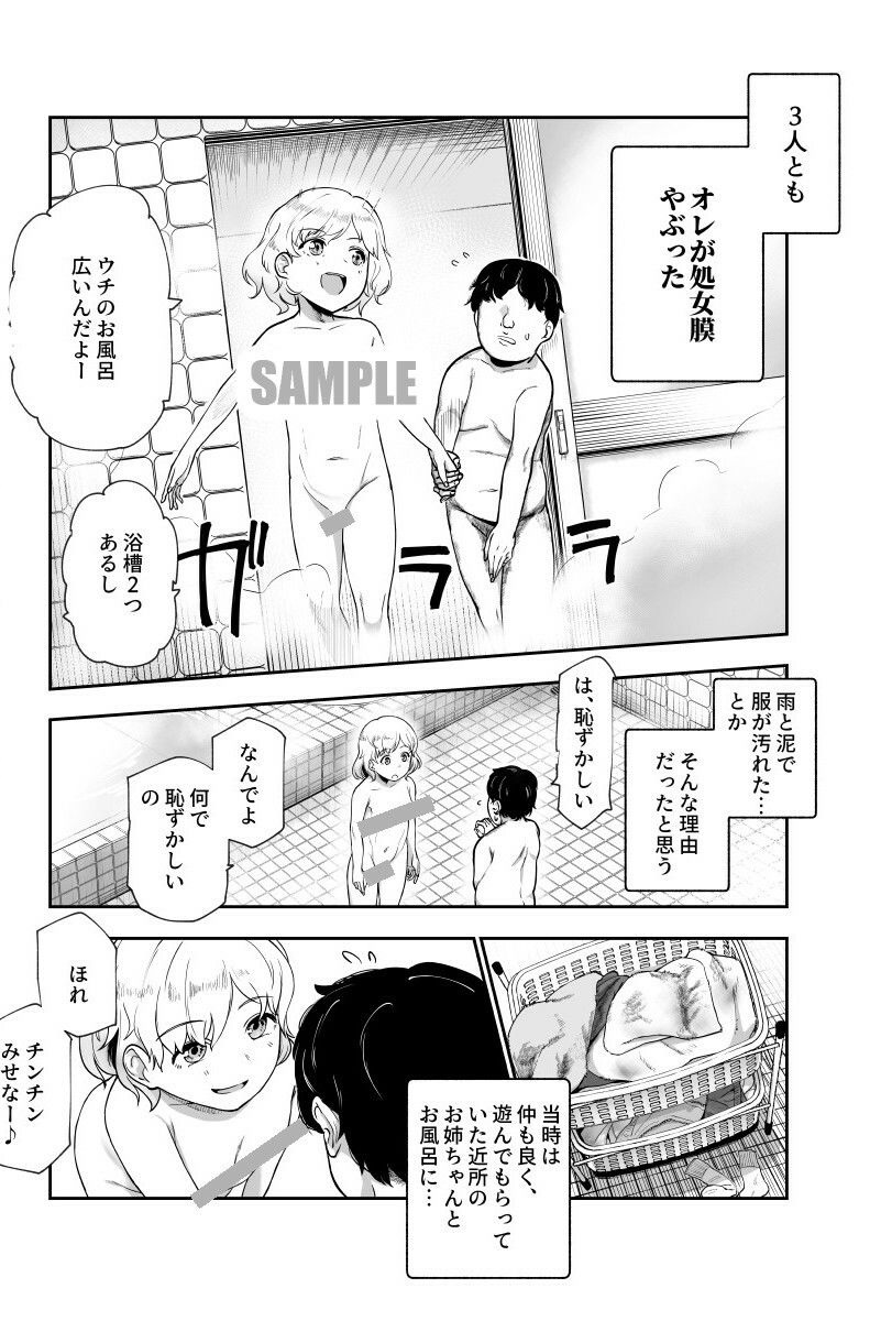 地元で評判の3美人の処女は全部オレが貰った!EX【にゅう工房】このエロ漫画(同人誌)の無料サンプル画像