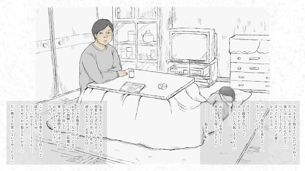 炬燵と姪と、冬の夜。 -憧憬- エロ同人誌画像 002