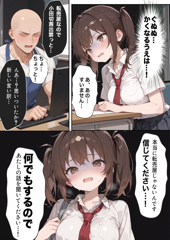 ゲームを予約しただけなのに転売屋に間違えられた話 エロ同人誌画像 020