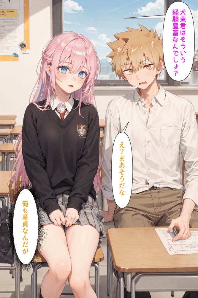 可愛いだけにされちゃう式守さん エロ同人誌画像 032