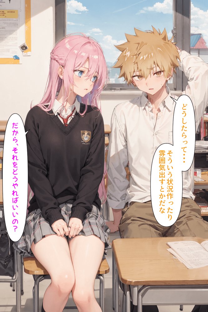 可愛いだけにされちゃう式守さん エロ同人誌画像 034