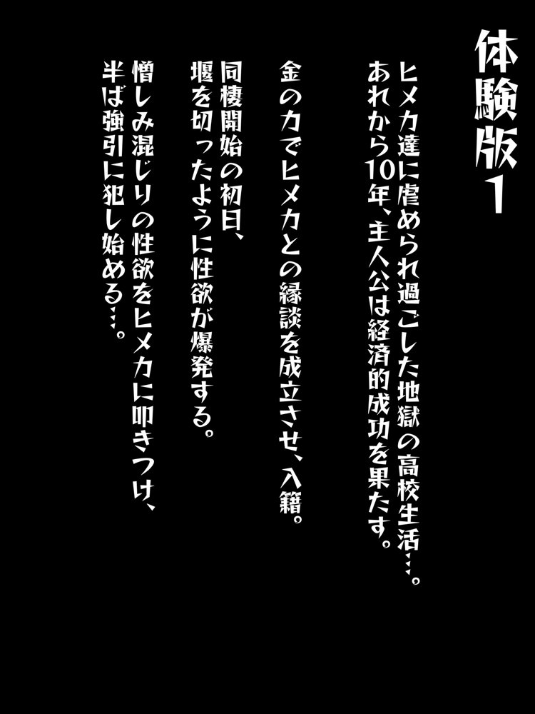 復讐ハーレム！！ 俺を虐めたナマイキギャルを寝取って孕ませる話 エロ同人誌画像 001