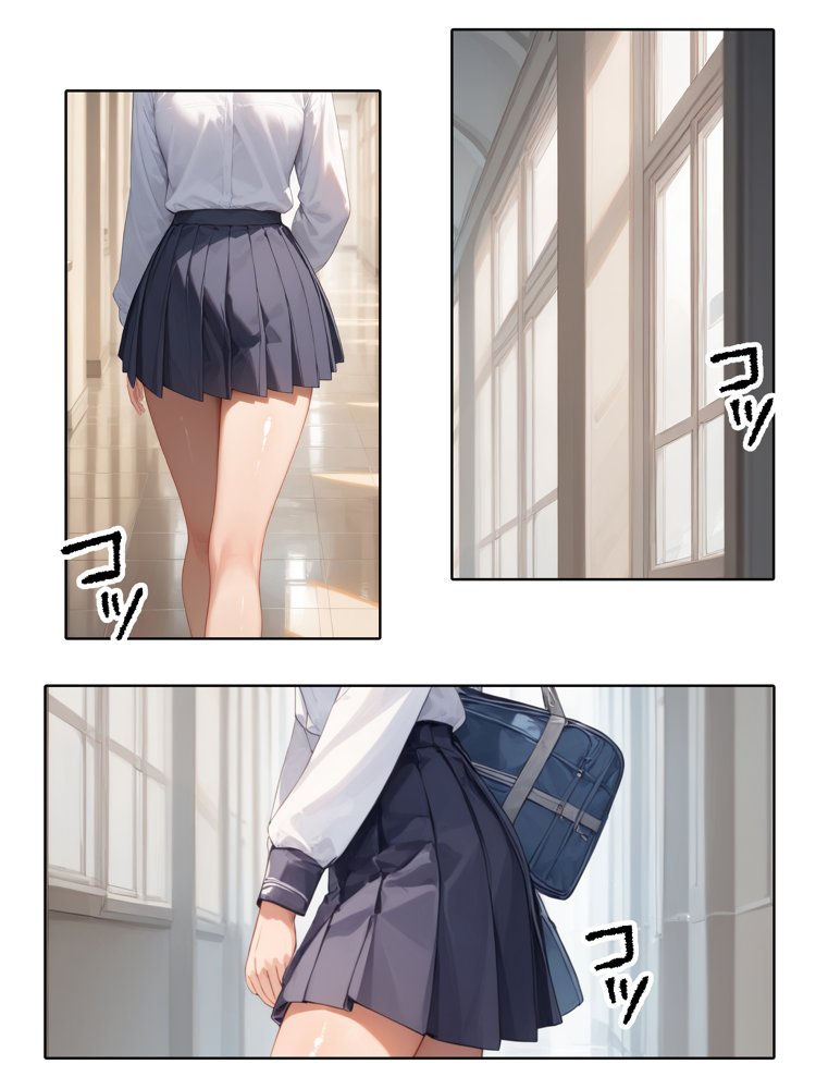【コミック版】性処理学園〜性処理と転校生編〜 エロ同人誌画像 001