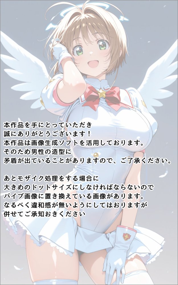 【発情美少女】カードキ〇プターさくら編 エロ同人誌画像 002