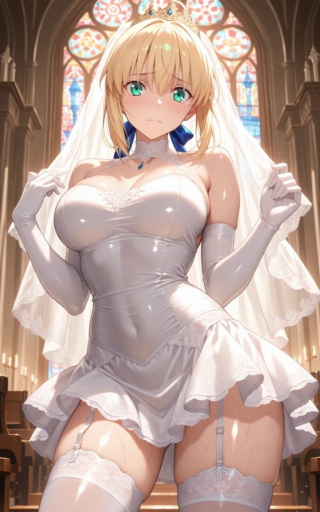 【発情ヒロイン】Fa☆e セイバー編 エロ同人誌画像 003