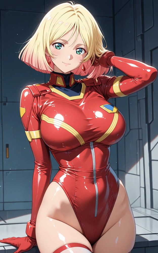 【発情美少女】機動戦士ガ☆ダム セイラ ☆ス編 エロ同人誌画像 003