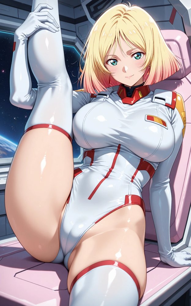【発情美少女】機動戦士ガ☆ダム セイラ ☆ス編 エロ同人誌画像 009