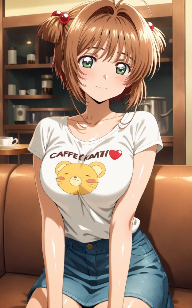 【発情美少女】カードキ〇プターさくら  木之〇桜 室内イチャイチャ編 エロ同人誌画像 003