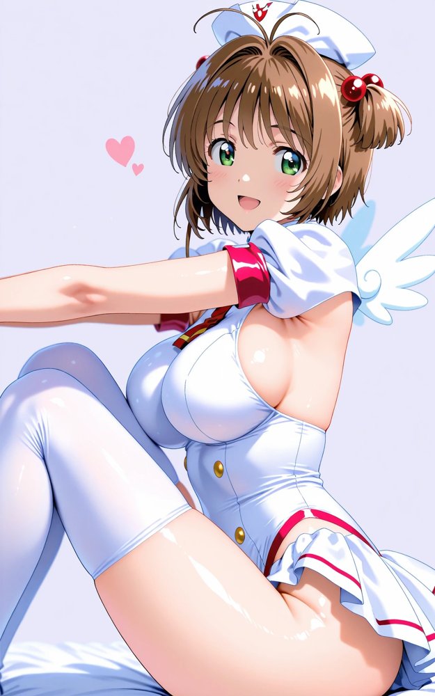 【発情美少女】カードキ〇プターさくら編 エロ同人誌画像 005