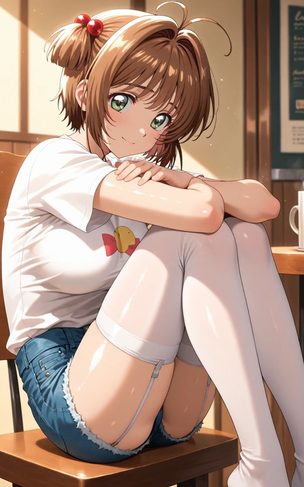 【発情美少女】カードキ〇プターさくら  木之〇桜 室内イチャイチャ編 エロ同人誌画像 004