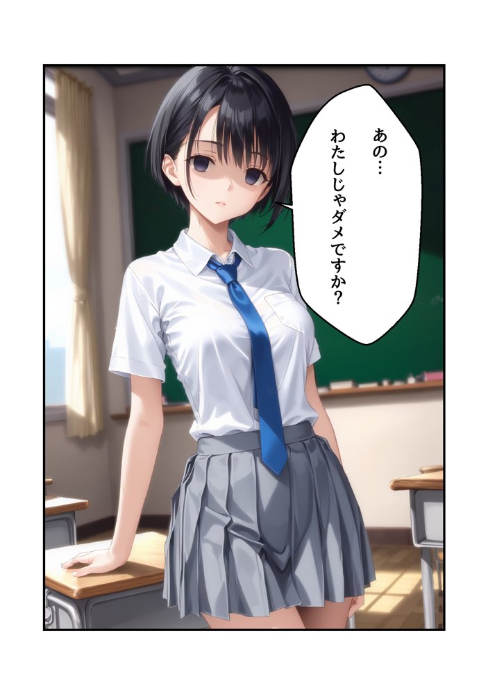 わたしじゃダメですか？ エロ同人誌画像 012