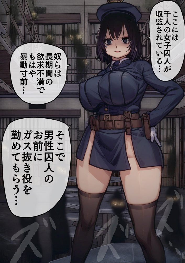【AIリマスター】監獄玩具〜性処理係として女子刑務所に収監された僕〜 エロ同人誌画像 012