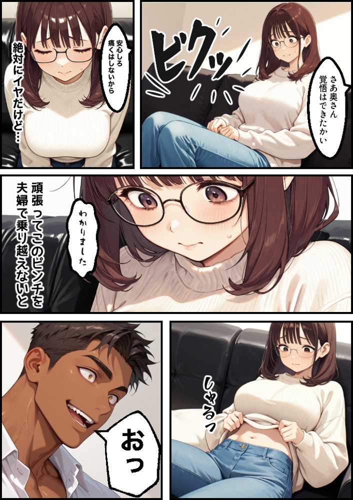 ボクの妻がAV女優にされて開花した話 エロ同人誌画像 012