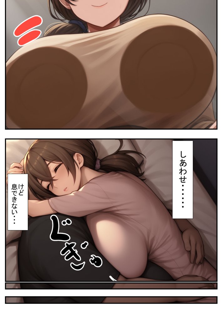DVで逃げてきた人妻（32）をキモデブ（38）が寝取るそうです。 エロ同人誌画像 015