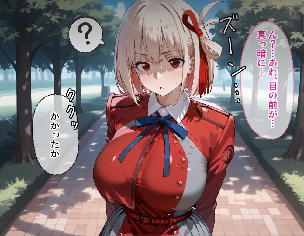 コスプレ緊縛シチュの千束とたきなに無責任膣内出ししまくる話 エロ同人誌画像 024
