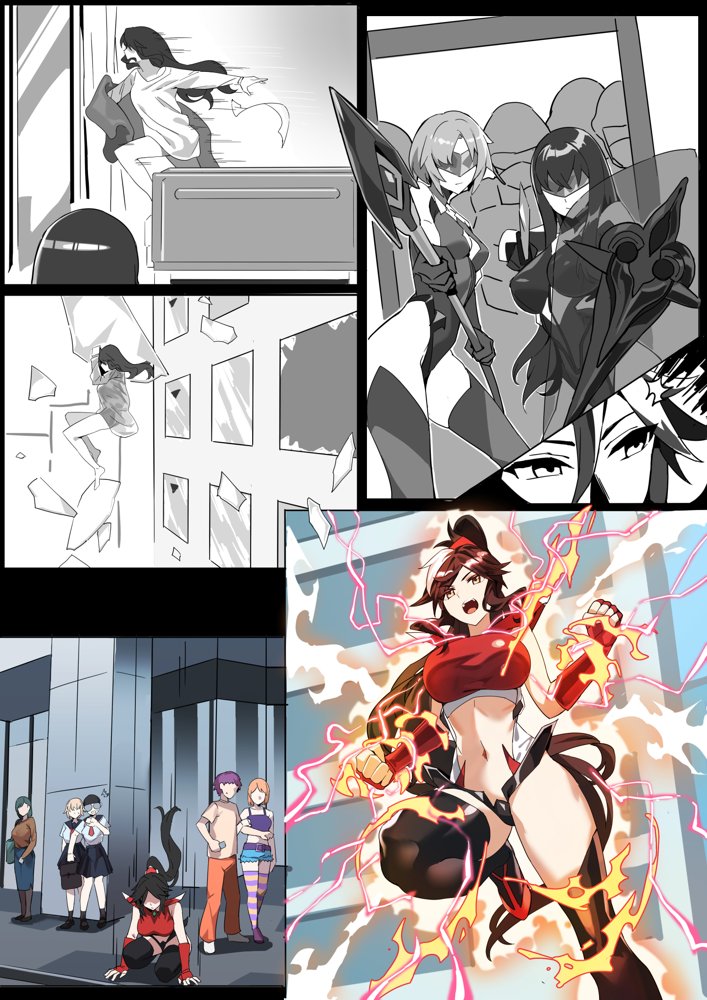 【基本CG100＋】変身戦姫・バッドステータスの侵食 エロ同人誌画像 024