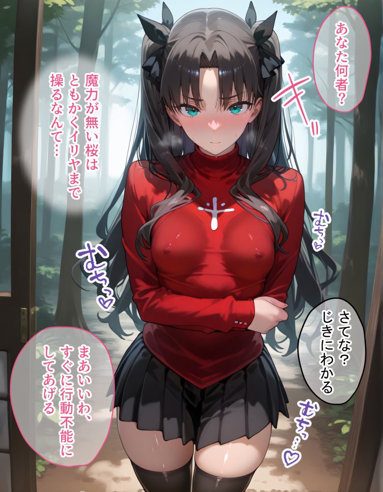 淫紋おじさんがFateヒロインを堕とし孕ませる話 エロ同人誌画像 001