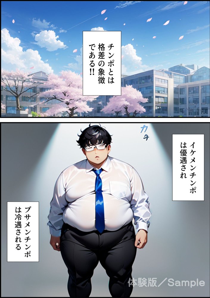 ブサメン孕ませ出産法_FILE01:折本エリカ〜無責任中出し婚前交渉〜 エロ同人誌画像 003