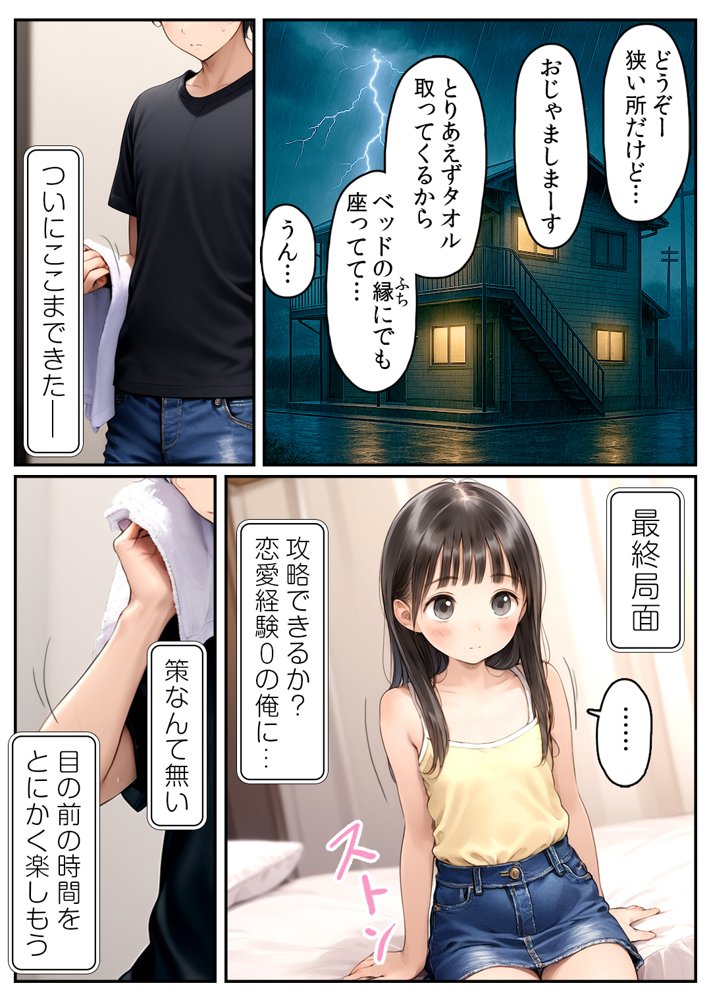 【漫画】初体験【99P】さらば青春コンプレックスの闇■夏休み■思春期少女■好奇心■ エロ同人誌画像 019