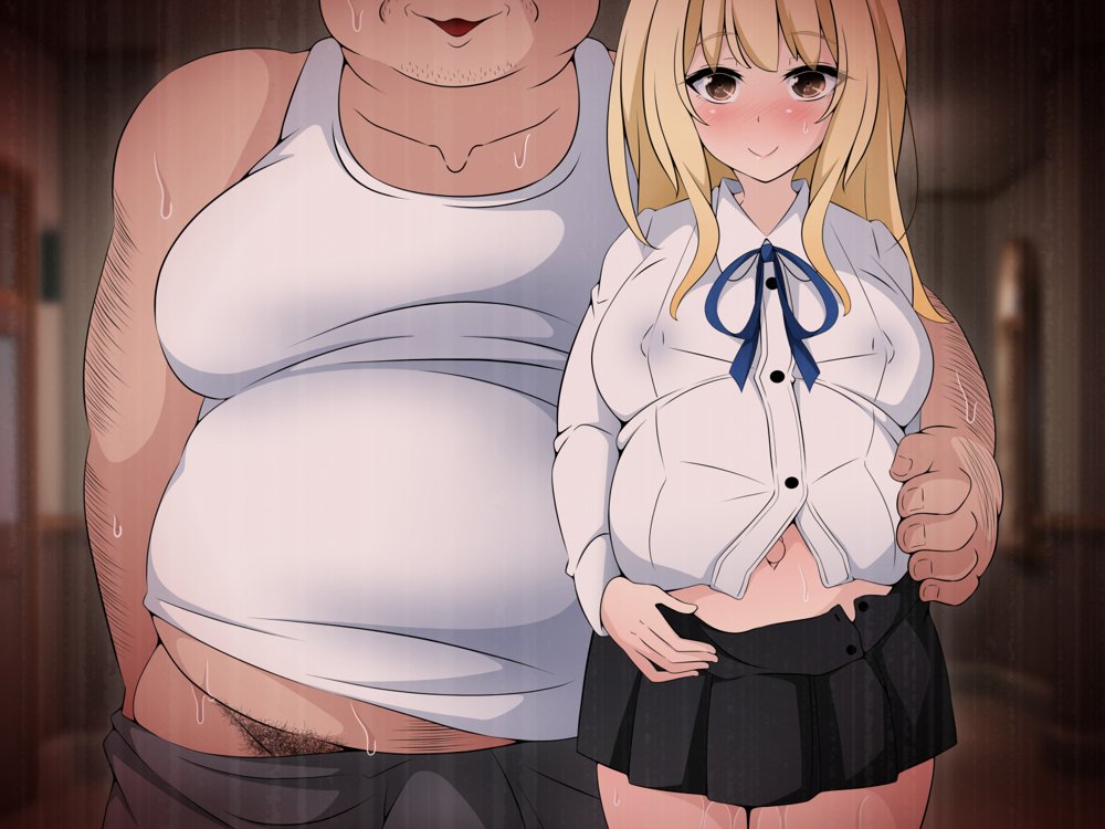 彼女に新しいパパができた後編（上）’画面の向こうで…’ 〜催●おじさんの子を産む母娘〜 エロ同人誌画像 094