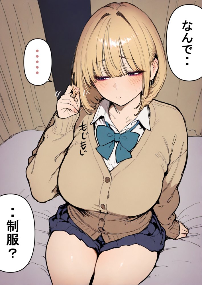 押しかけギャルと、理性崩壊、汗だくセックス エロ同人誌画像 104