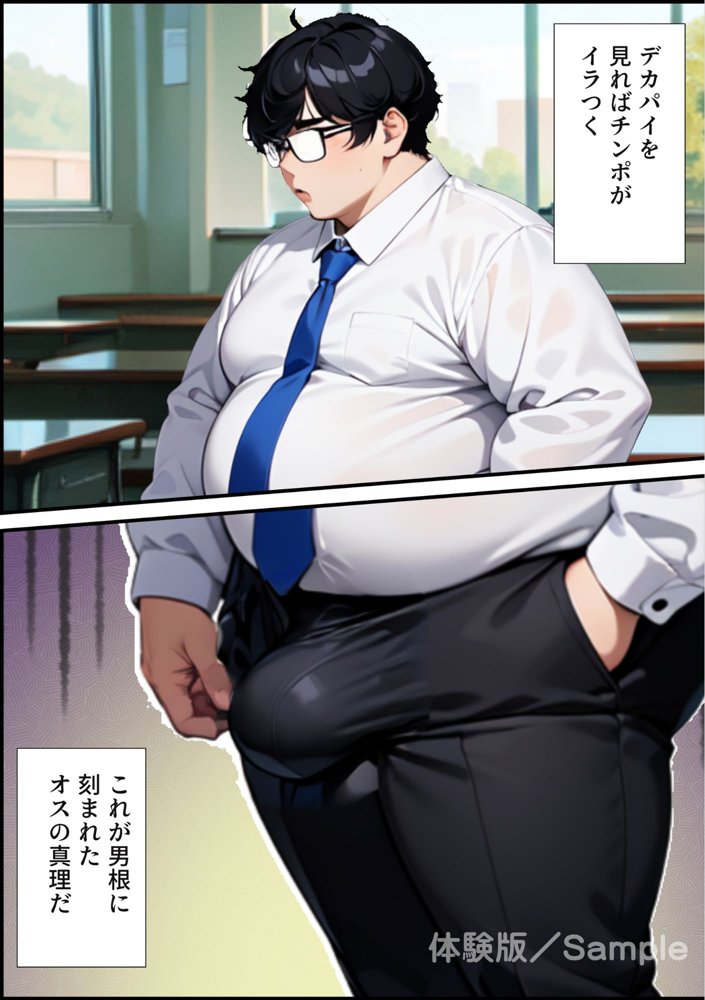 ブサメン孕ませ出産法_FILE01:折本エリカ〜無責任中出し婚前交渉〜 エロ同人誌画像 004