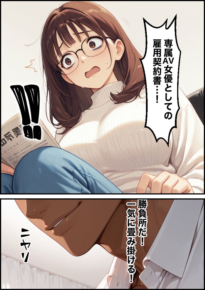 ボクの妻がAV女優にされて開花した話 エロ同人誌画像 006
