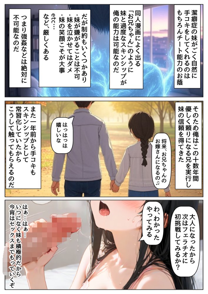 俺は大好きな古手川●のお兄ちゃんになる《セリフ有りCG版》〜《お兄ちゃんに転生》〜 エロ同人誌画像 007