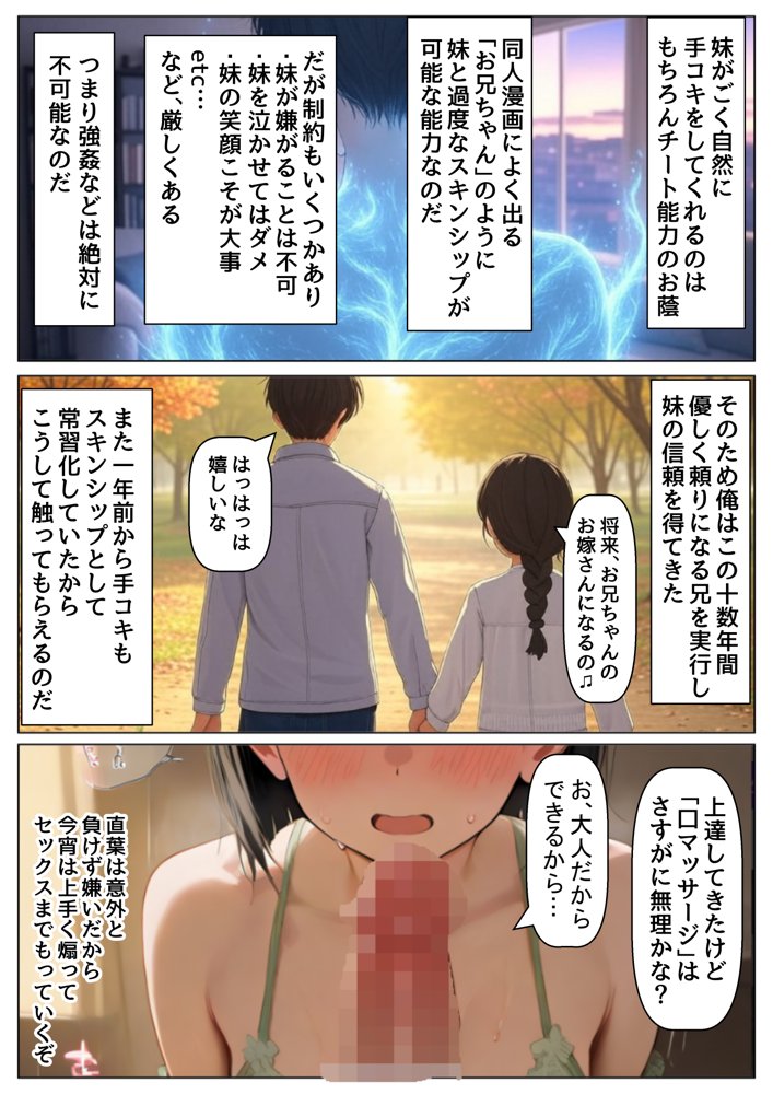 俺は大好きなSA〇直葉のお兄ちゃんになる《セリフ有りCG版》〜《お兄ちゃんに転生》〜 エロ同人誌画像 007