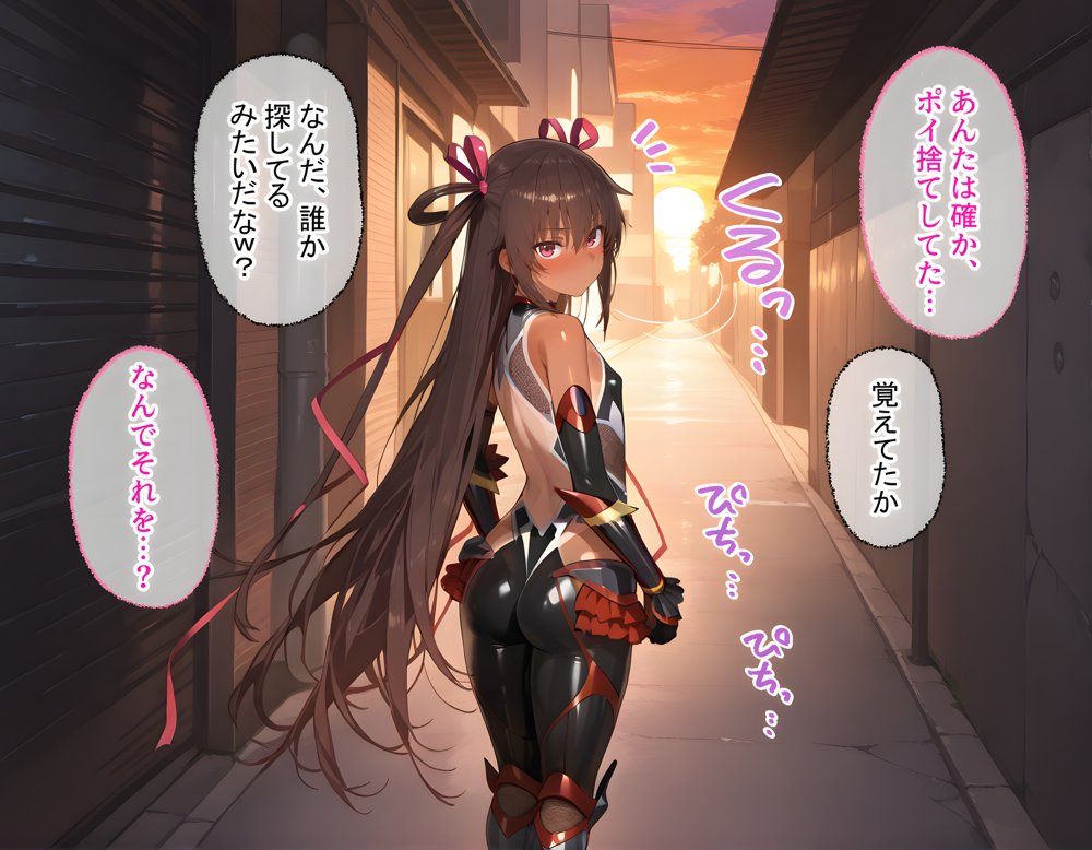 タバコを注意しただけなのに  対魔忍アサギ  水城ゆきかぜ編 エロ同人誌画像 008