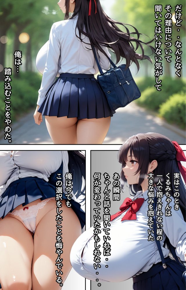 【悲報】俺の最愛の人がオヤジに〇〇されてまさかの俺は無事（？）クールギャルに搾り取られました。 エロ同人誌画像 011